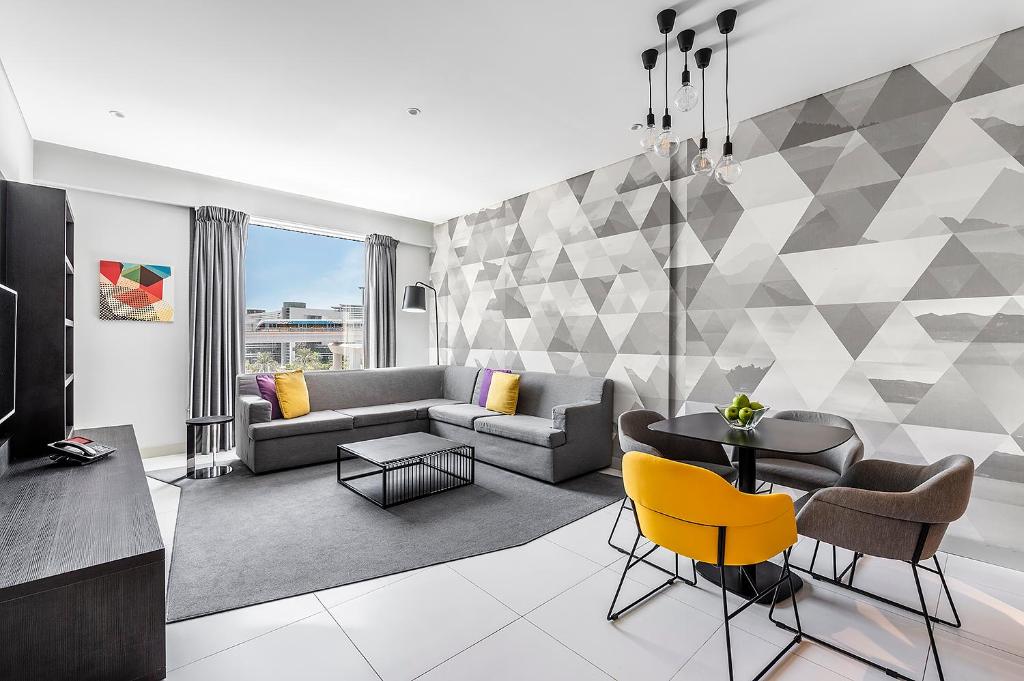 bedroom renovation with wall paper