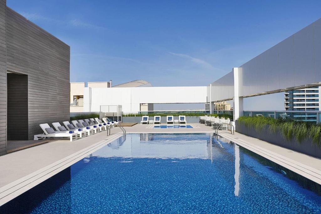 swimming pool for the technical services
